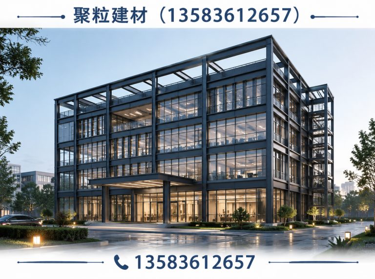高密市轻钢别墅展示图